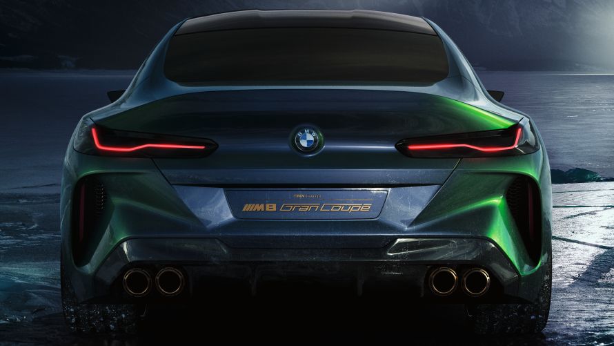 BMW Concept M8 Gran Coupé Details