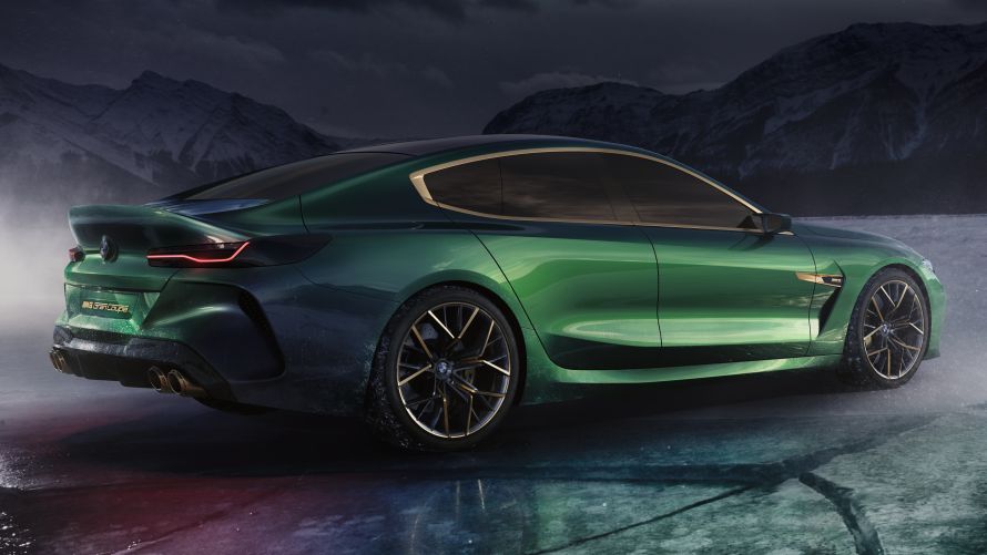 BMW Concept M8 Gran Coupé Details