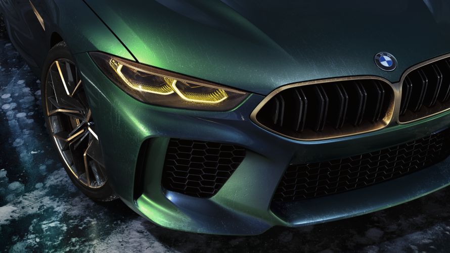 BMW Concept M8 Gran Coupé Details