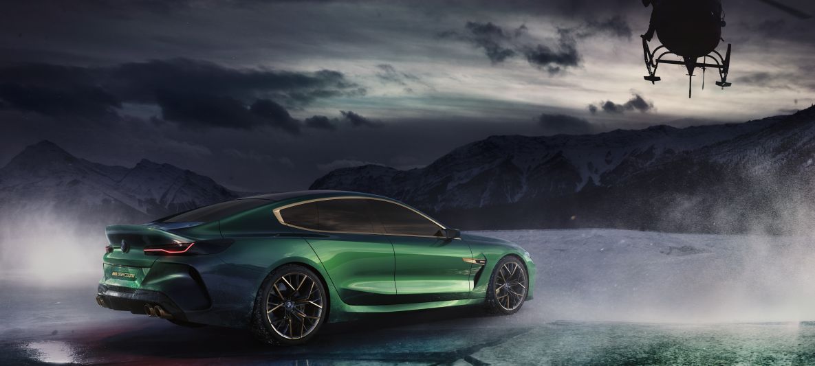 Das BMW Concept M8 Gran Coupé
