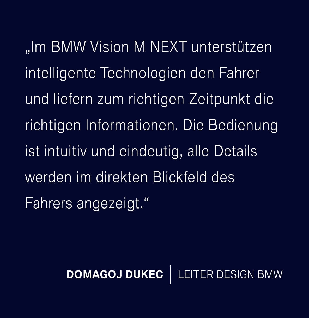 BMW Vision M Next Quote BMW Vision M Next Quote