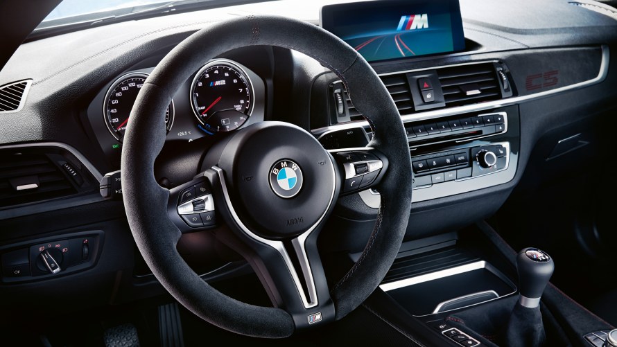 BMW M2 CS M Sportlenkrad mit Alcantara-Bezug 
