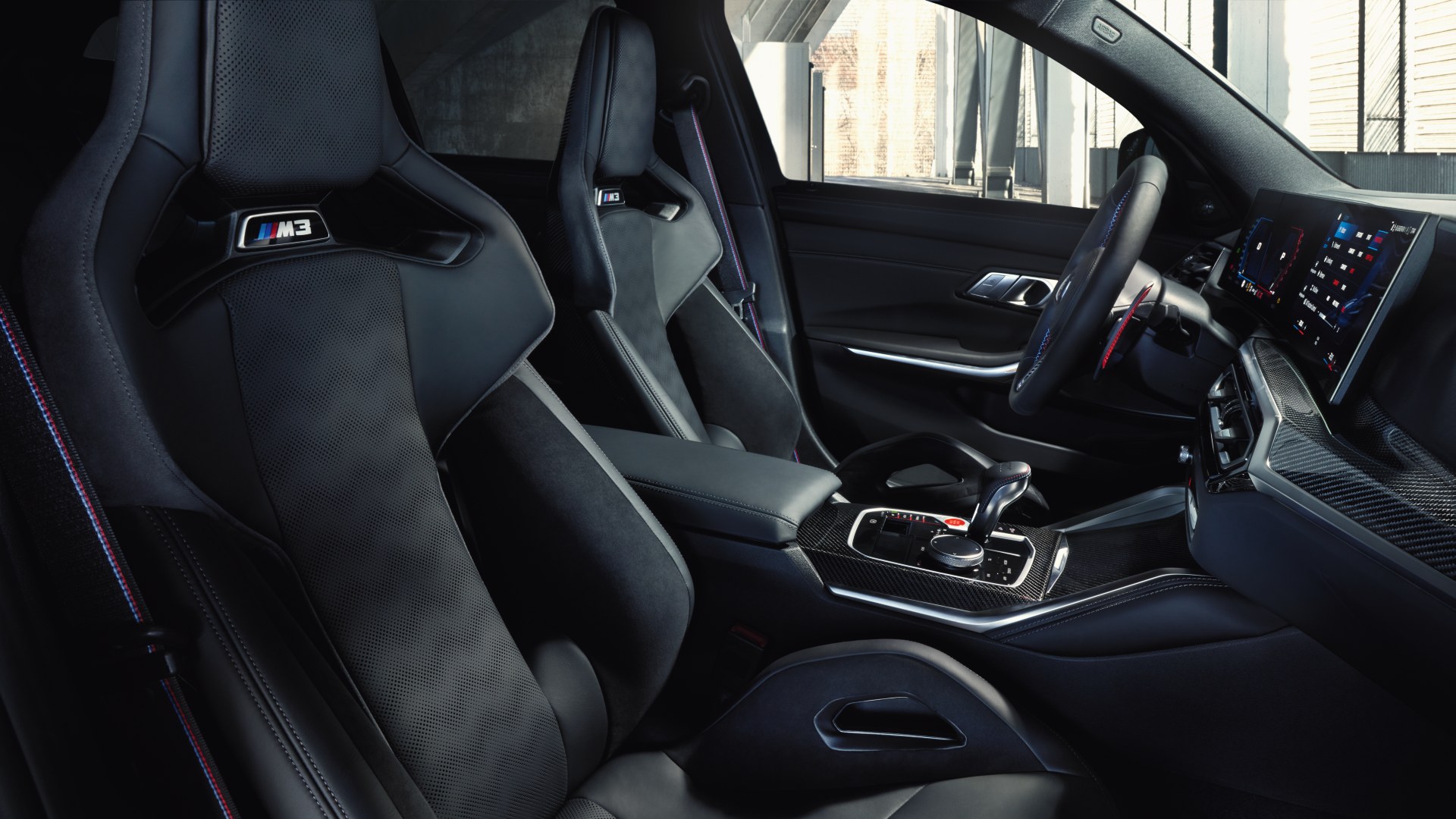 M Carbon Schalensitze des BMW M3 Competition Touring M Carbon Schalensitze des BMW M3 Competition Touring