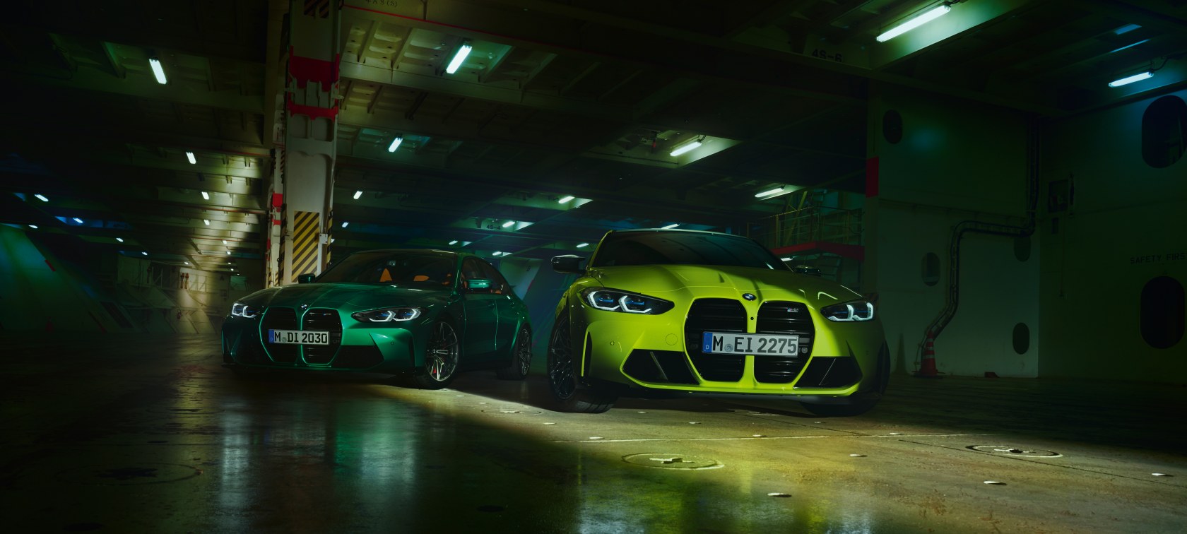 BMW M4 Competition Coupé und BMW M3 Limousine BMW M4 Competition Coupé und BMW M3 Limousine