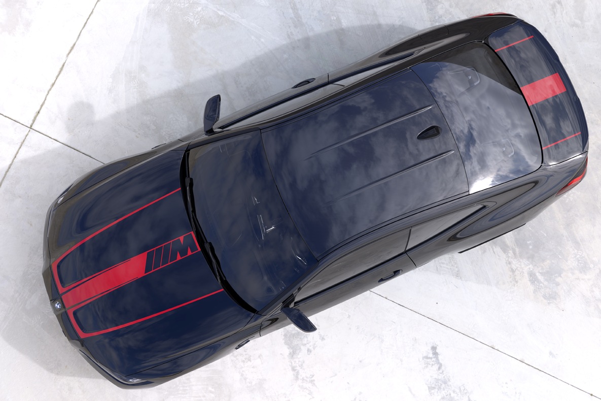BMW M4 Coupé mit M Grafik