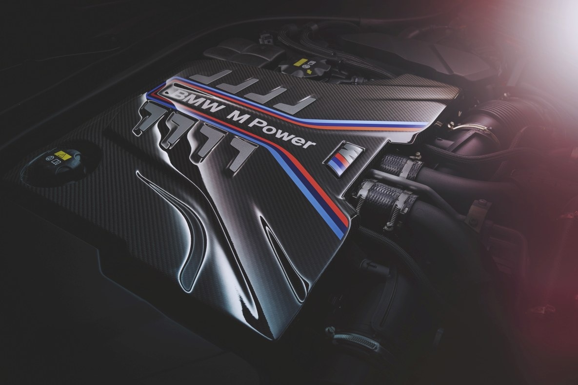 BMW M8 Competition Convertible The engine of the BMW M8 Competition Convertible