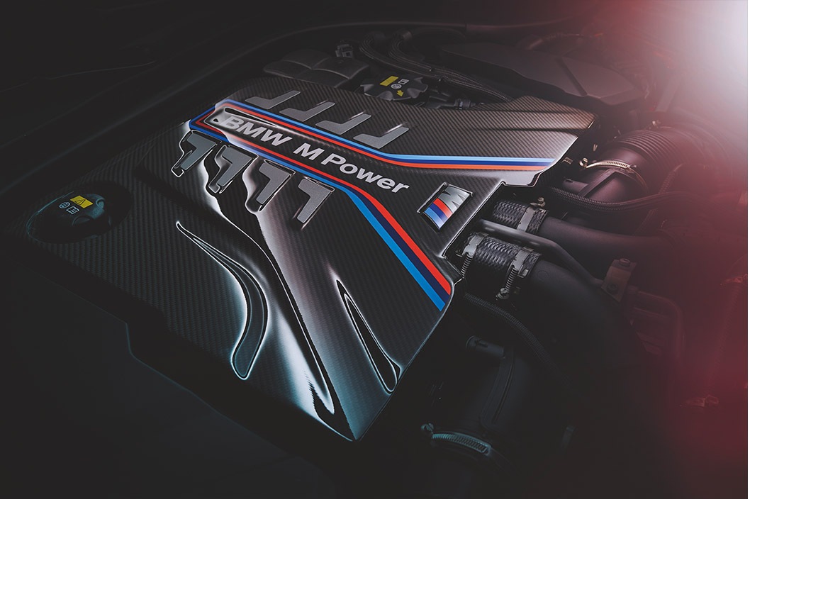 BMW M8 Competition Convertible Engine of the BMW M8 Competition Convertible