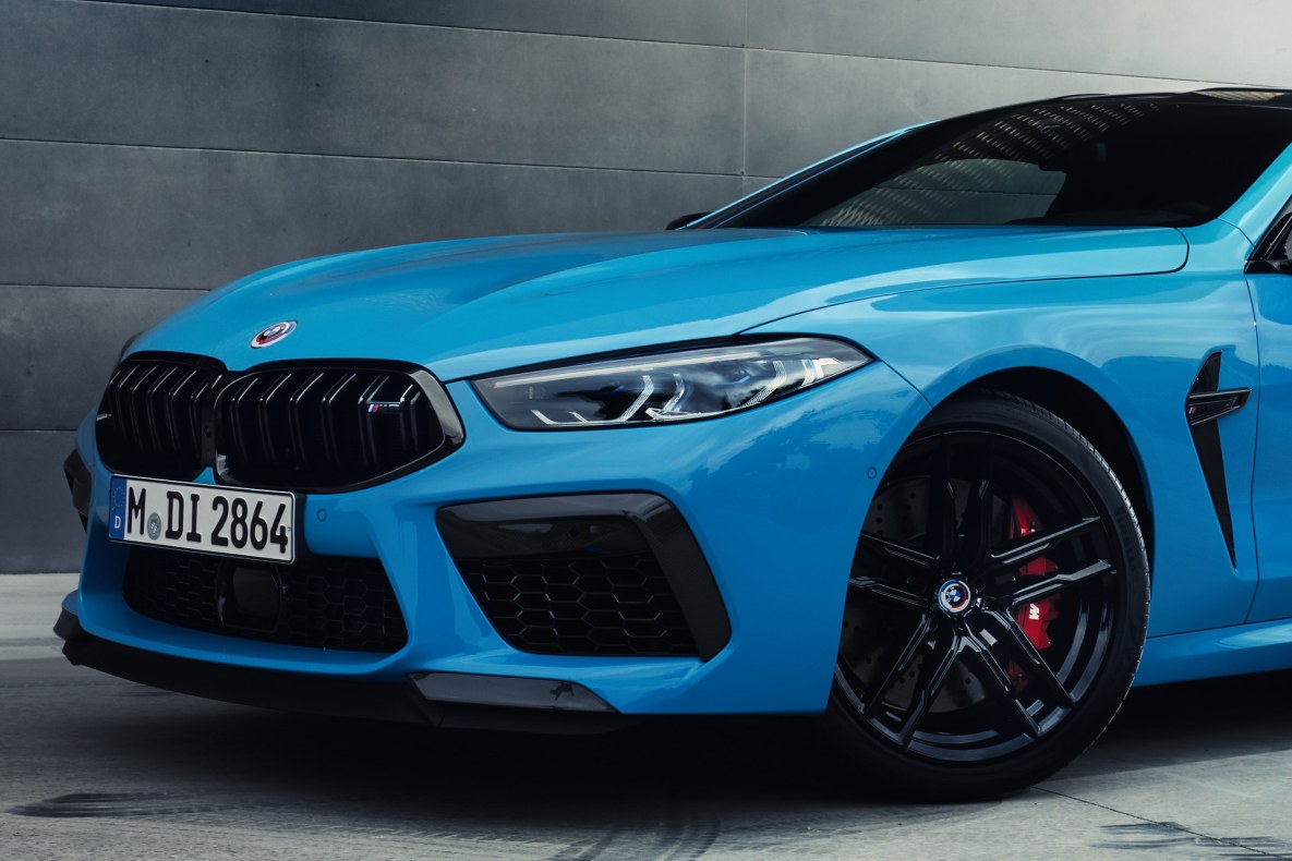 The new BMW M8 and M8 Competition automobiles