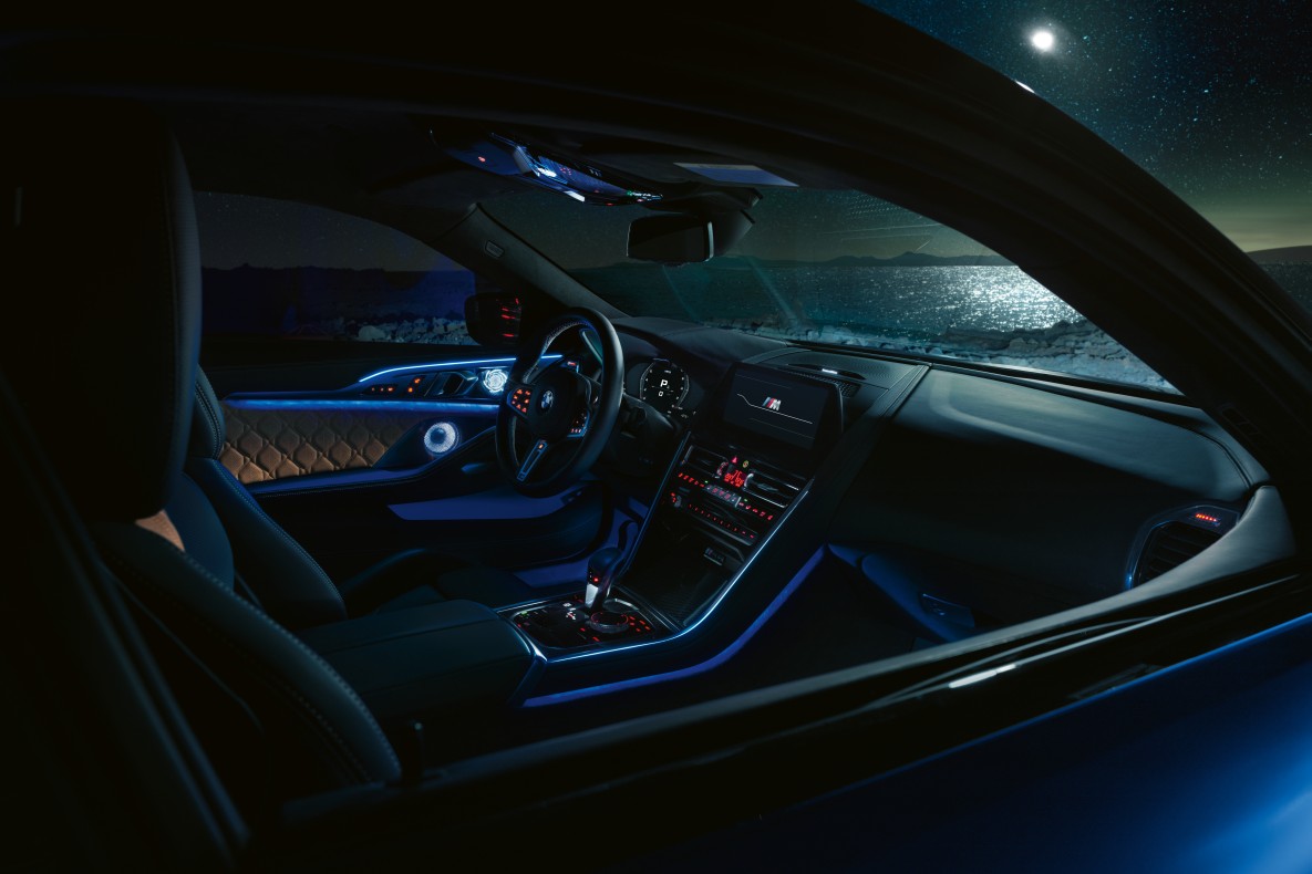 BMW M8 Competition Coupé Interior of the BMW M8 Competition Coupé