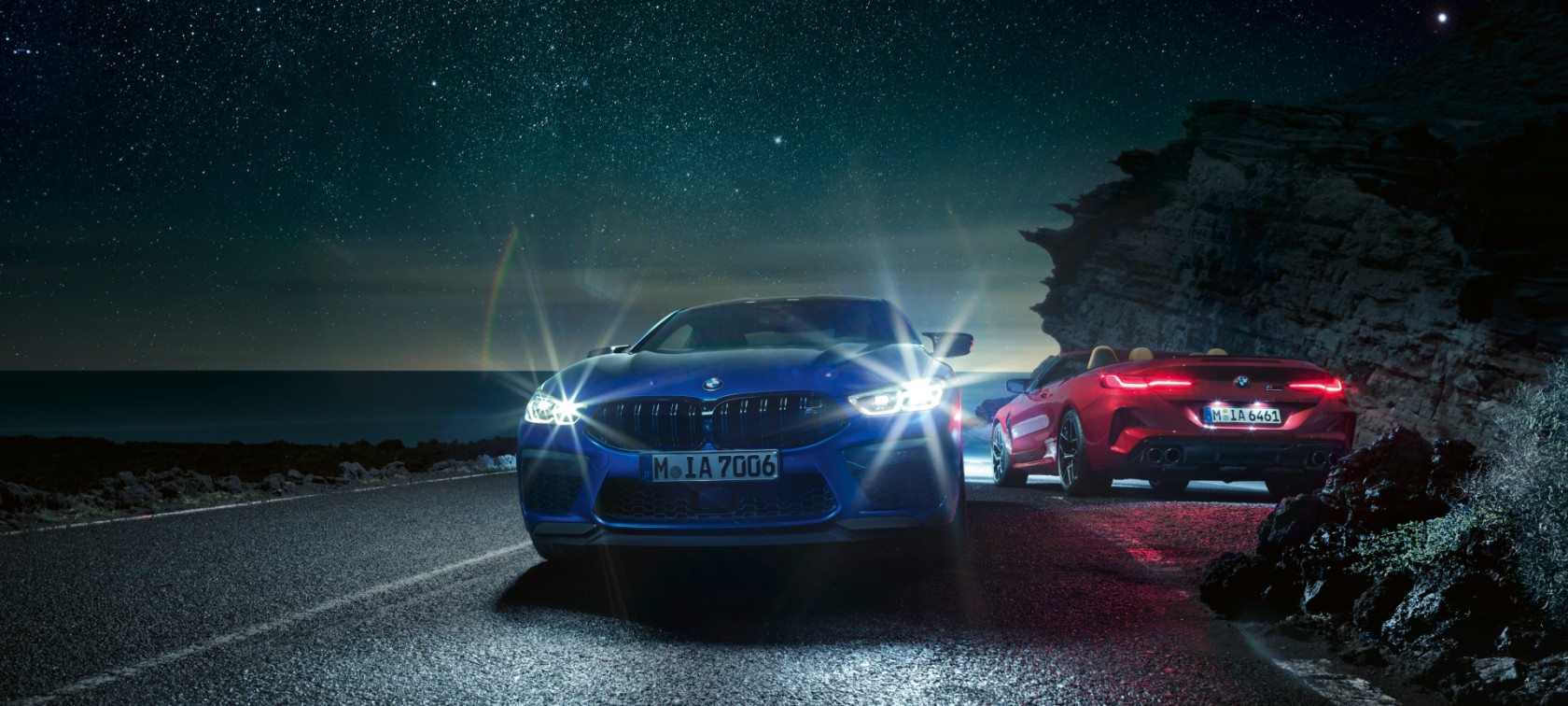 BMW M8 Competition Cabrio und BMW M8 Competition Coupé BMW M8 Competition Cabrio und BMW M8 Competition Coupé