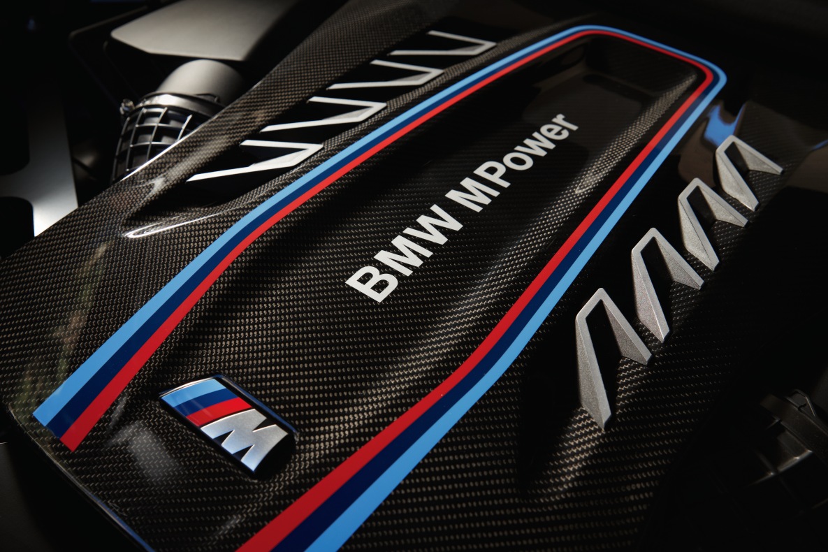V8-Motor des BMW X6 M Competition 