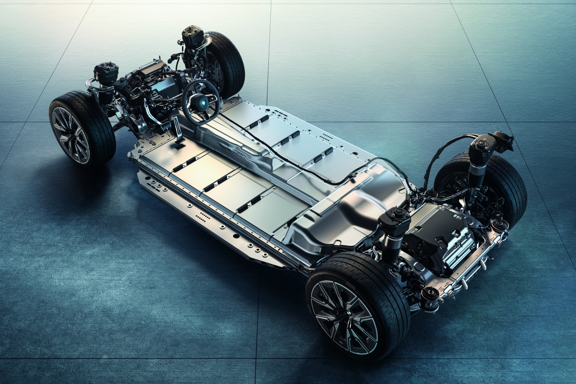 BMW i7 M70 xDrive drivetrain