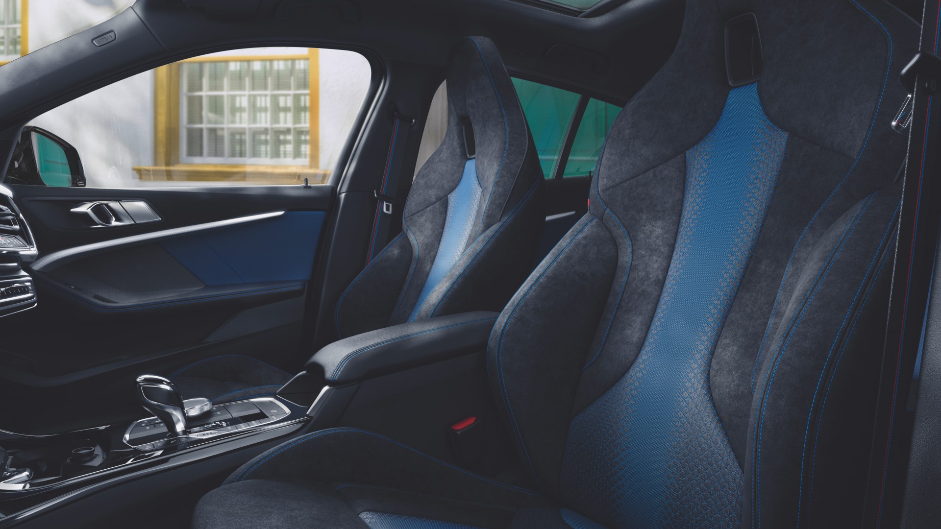BMW M135i xDrive M Sport seats of the BMW M135i xDrive