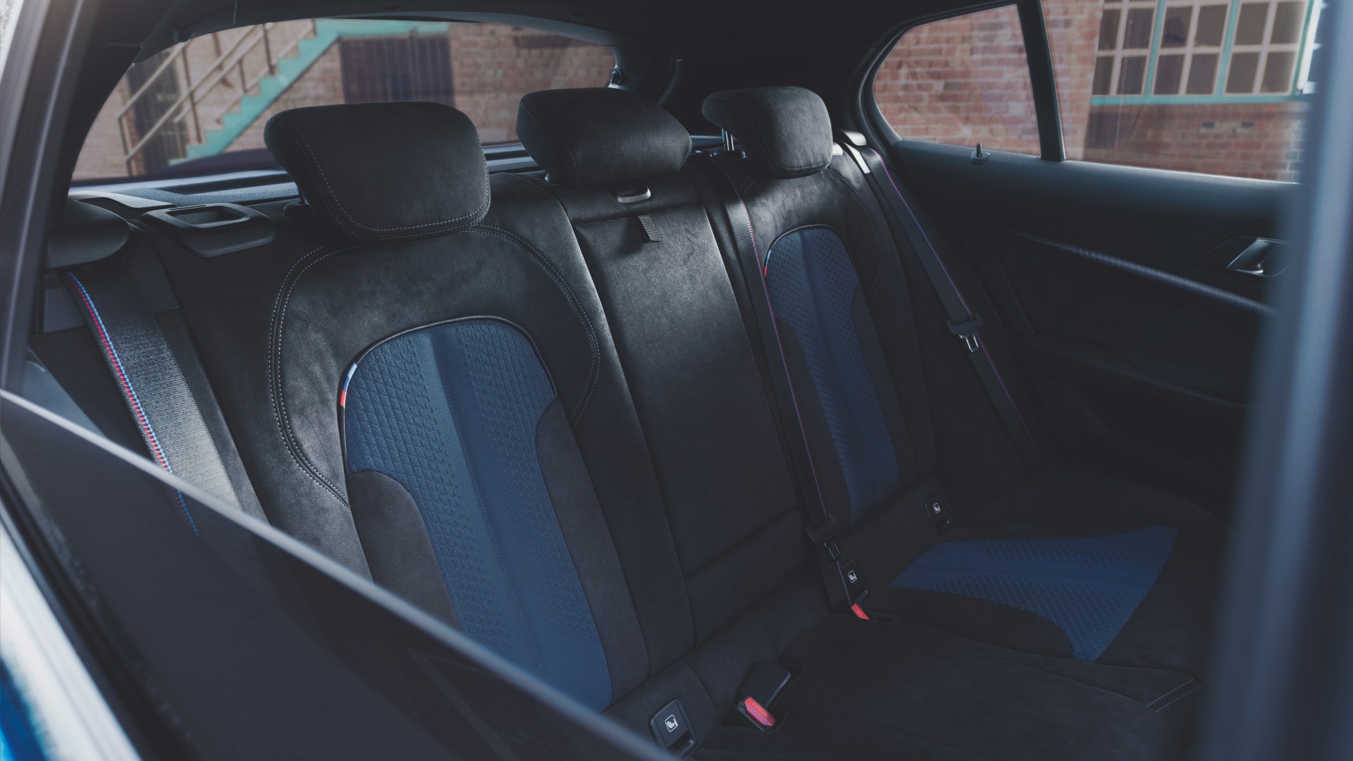BMW M135i xDrive Upholstery of the BMW M135i xDrive