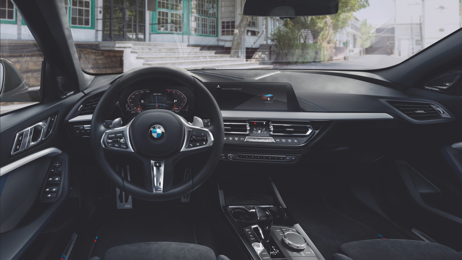 BMW M135i xDrive Cockpit of the BMW M135i xDrive