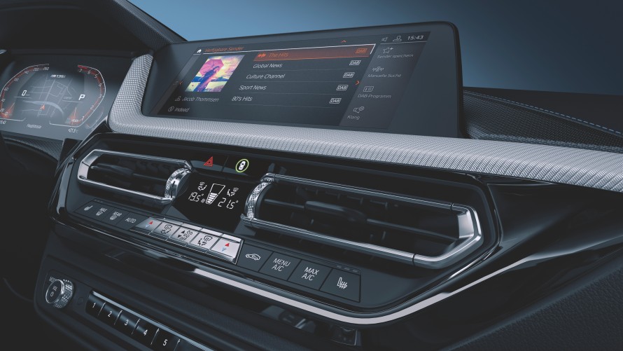 BMW M135i xDrive Control and information display of the BMW M135i xDrive