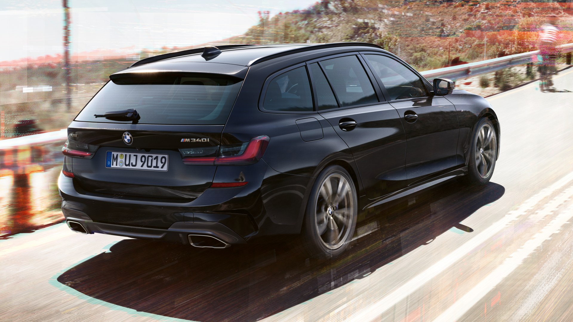 BMW M340i xDrive Touring Heck des BMW M340i xDrive Touring