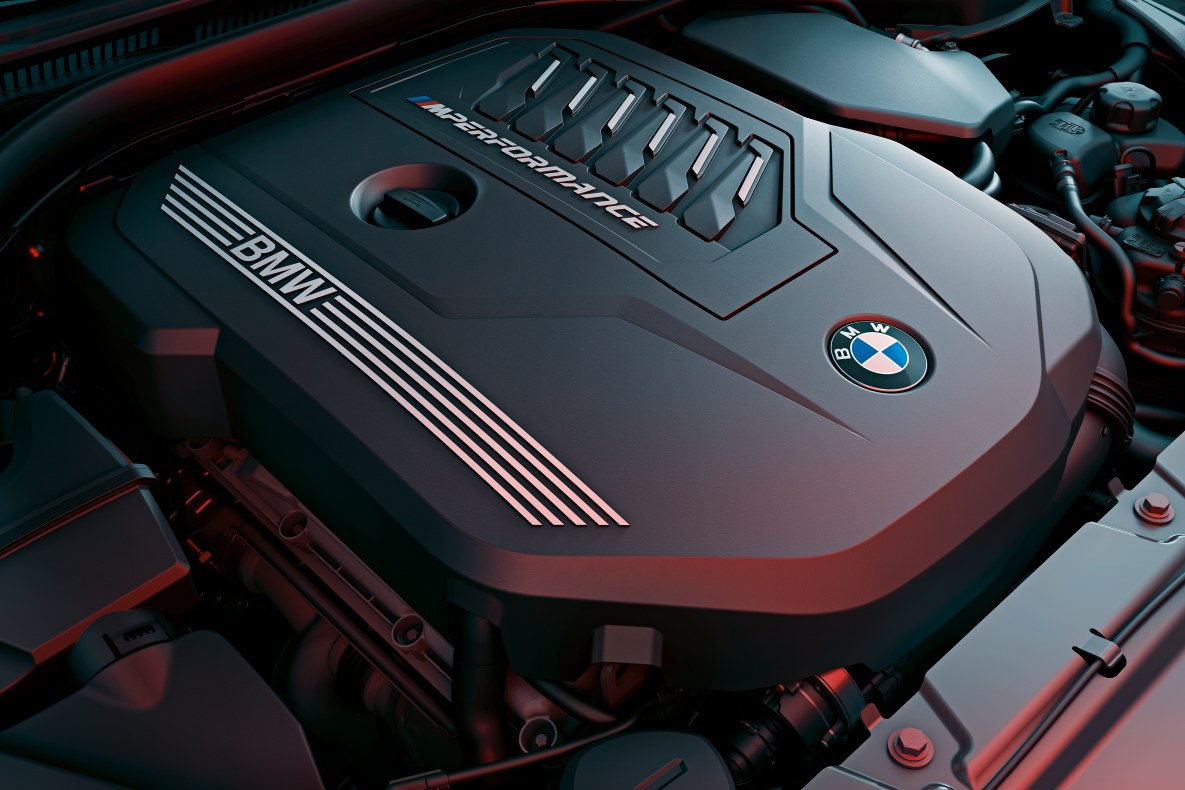 M TwinPower Turbo Reihen-6-Zylinder Benzinmotor des BMW M440i xDrive Coupé
