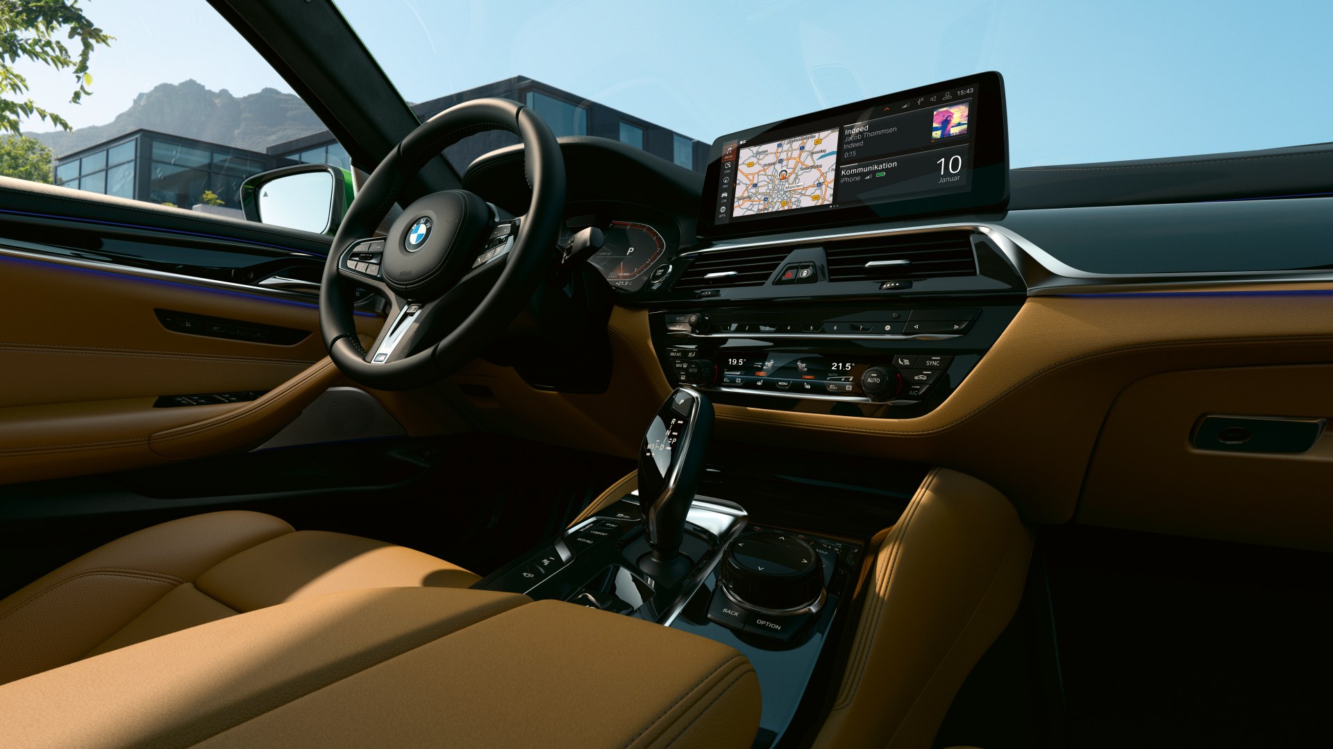 Interieur der BMW M550i xDrive Limousine Interieur der BMW M550i xDrive Limousine