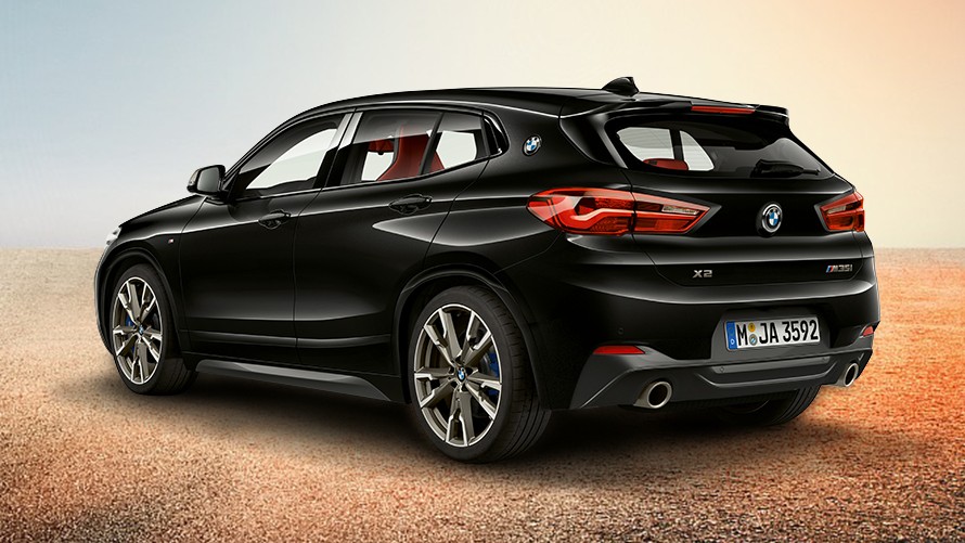 BMW X2 M35i Heck