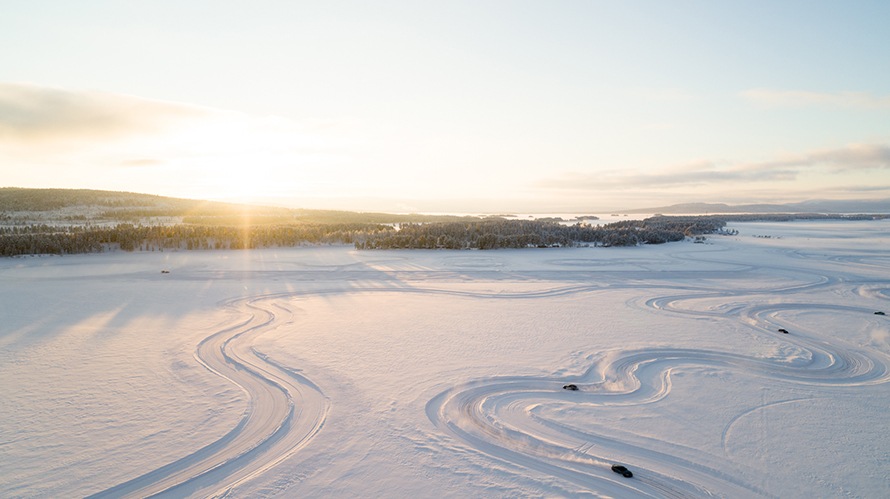 BMW Test Center in Arjeplog