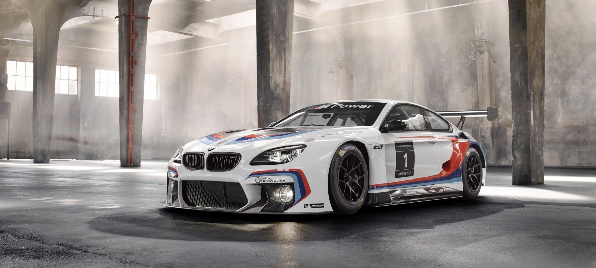 BMW M6 GT3 BMW M6 GT3 front and side view