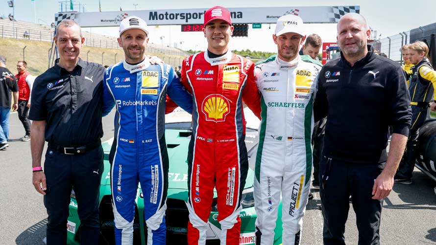 Andreas Roos, Franciscus van Meel, Sheldon van der Linde, René Rast, Marco Wittmann