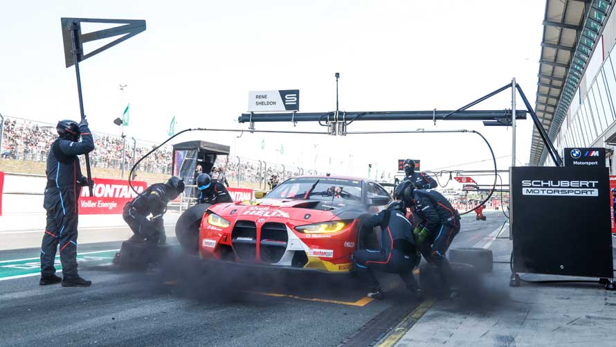 BMW M4 GT3, Shell, Sheldon van der Linde