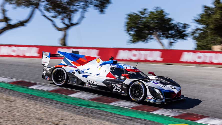 BMW M Hybrid V8, Laguna Seca