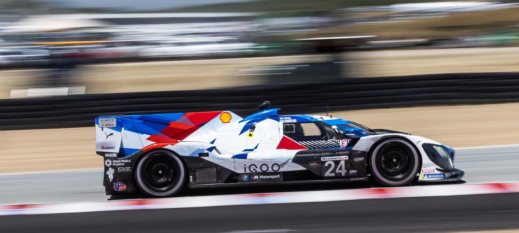 BMW M Hybrid V8, Laguna Seca
