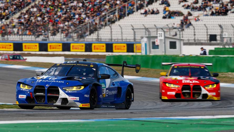 BMW M4 GT3, René Rast, Sheldon van der Linde