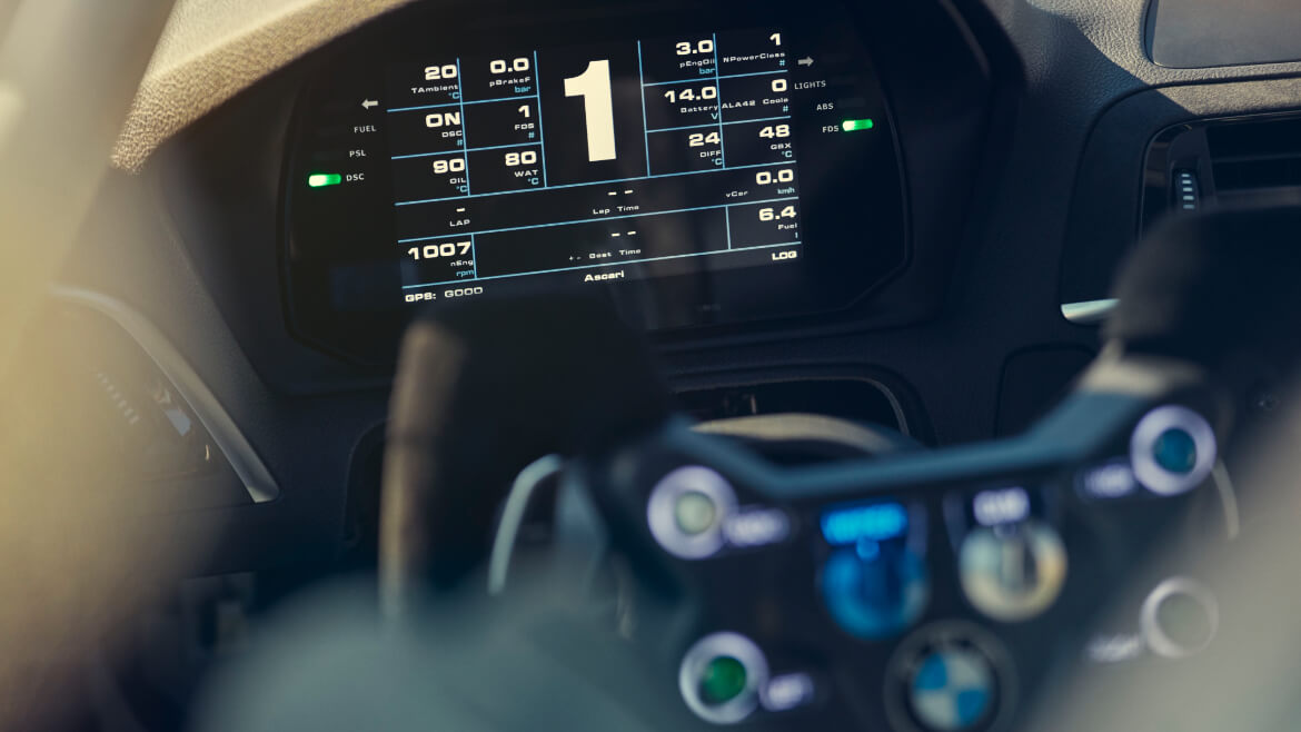 Steering column - BMW M2 CS Racing