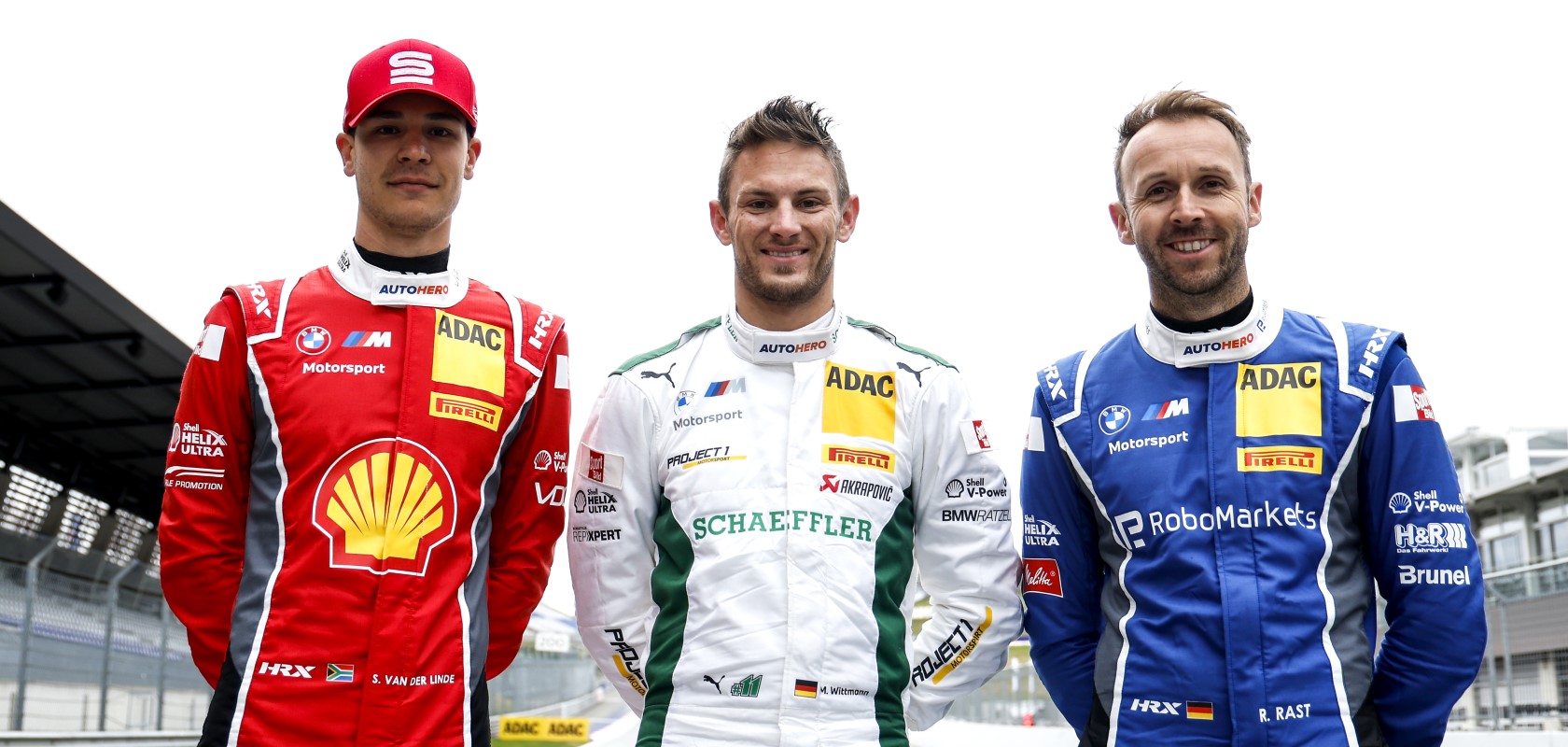 Sheldon van der Linde, Schubert Motorsport - René Rast, Schubert Motorsport - Marco Wittmann, Project 1