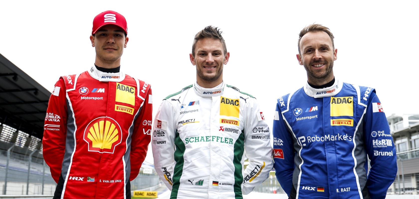 Sheldon van der Linde, Schubert Motorsport - René Rast, Schubert Motorsport - Marco Wittmann, Project 1