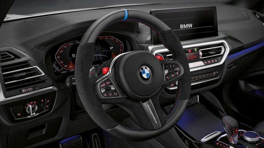 M Performance steering wheel BMW X3 M with M Performance steering wheel