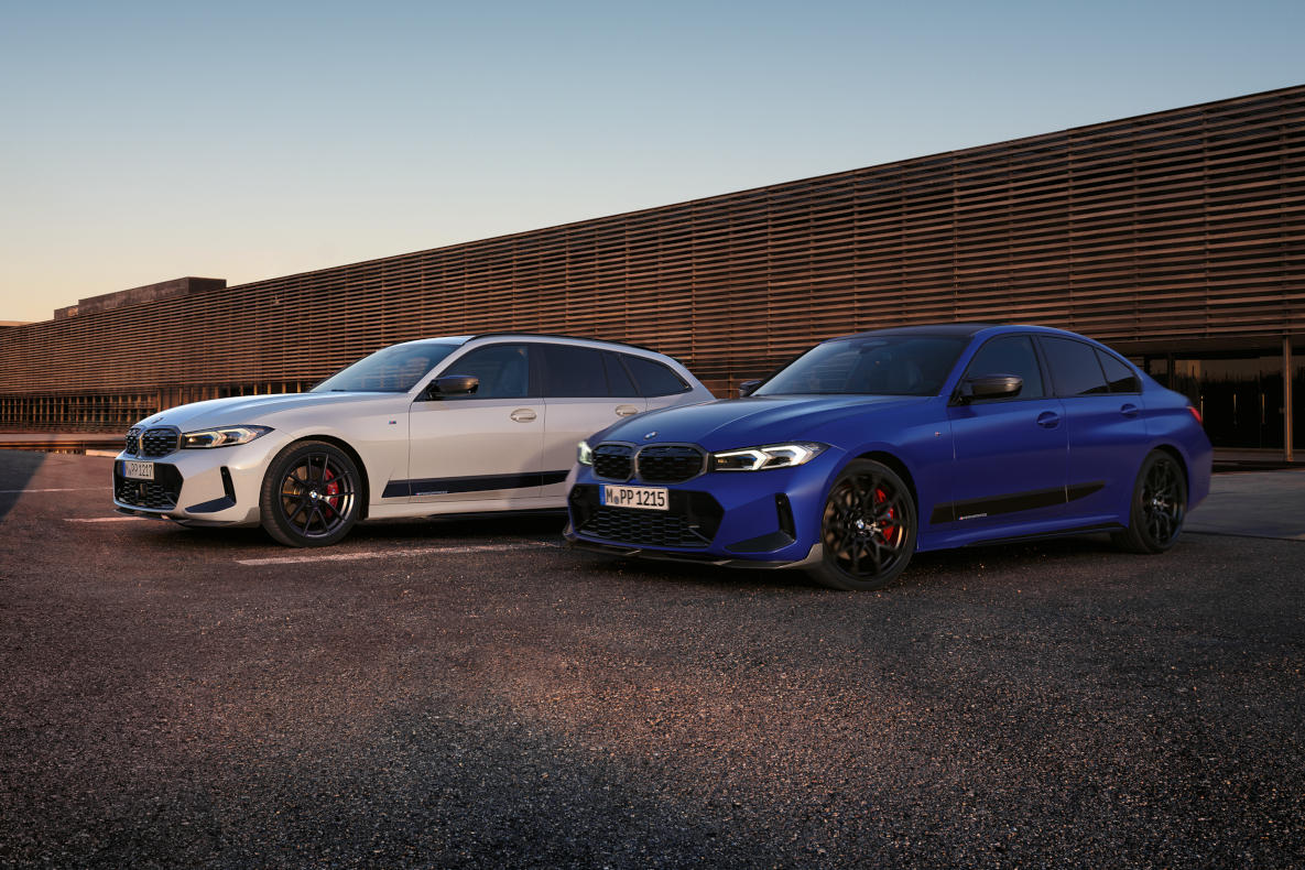 BMW 3 Series Touring and Sedan with M Performance Parts BMW 3 Series Touring and Sedan with M Performance Parts