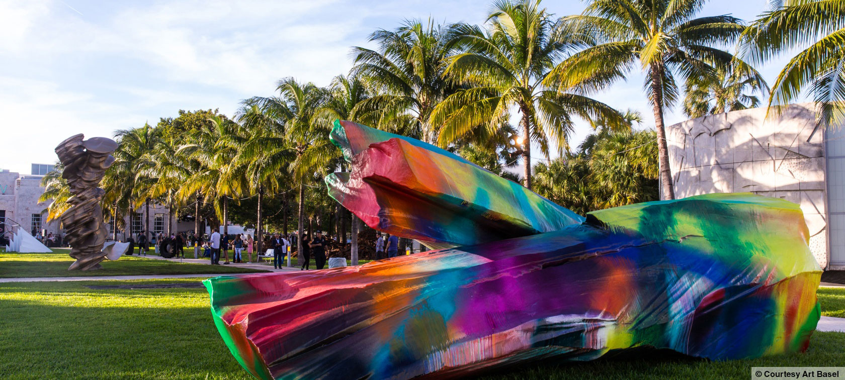 Art Basel's show in Miami Beach