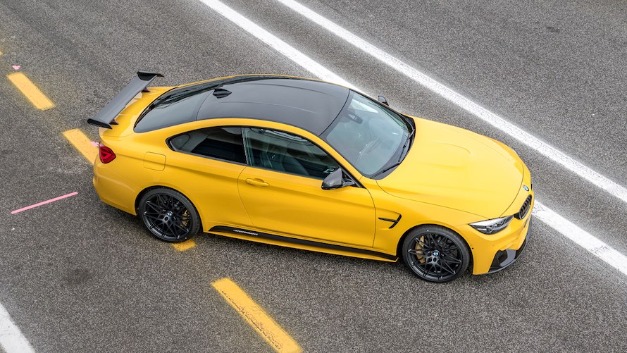 M Performance Felgen Gelb