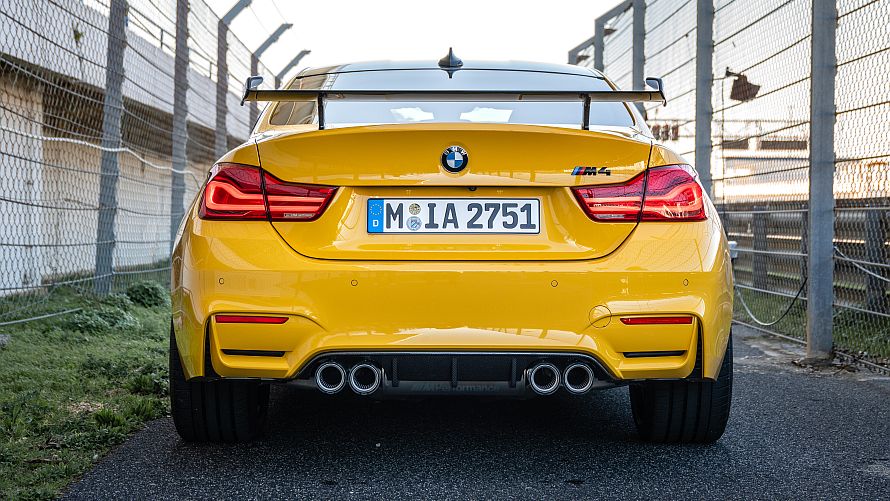 M4 Speedgelb Heck M4 Speedgelb Heck