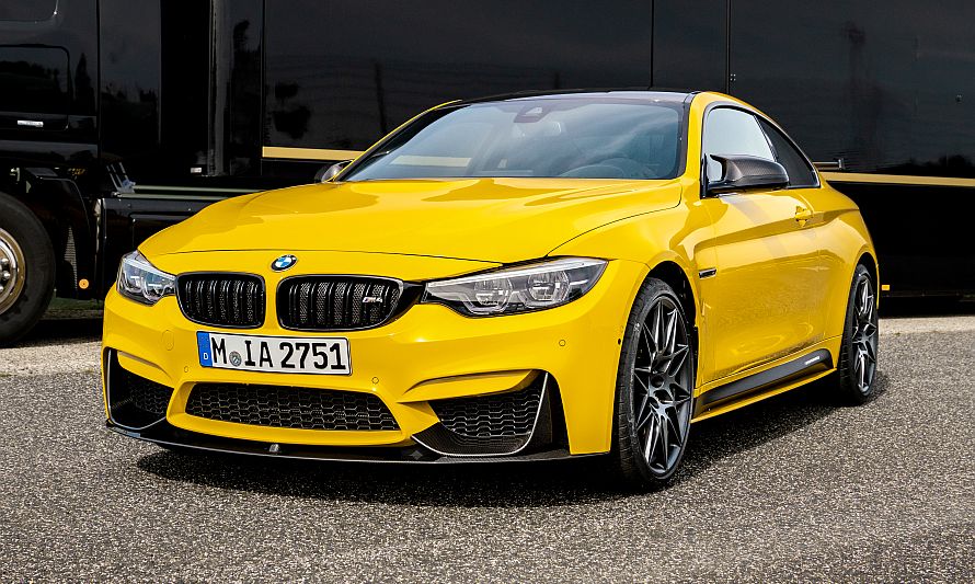 BMW M4 Speedgelb