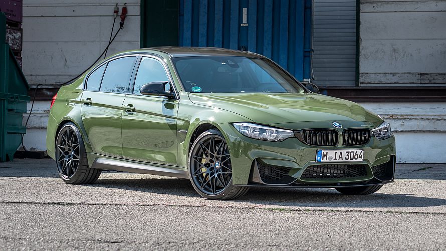BMW M3 in Urban Green mit M Performance Parts BMW M3 in Urban Green mit M Performance Parts