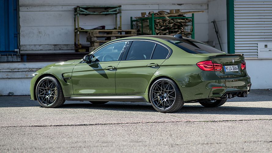 BMW M3 in Urban Green mit M Performance Parts BMW M3 in Urban Green mit M Performance Parts