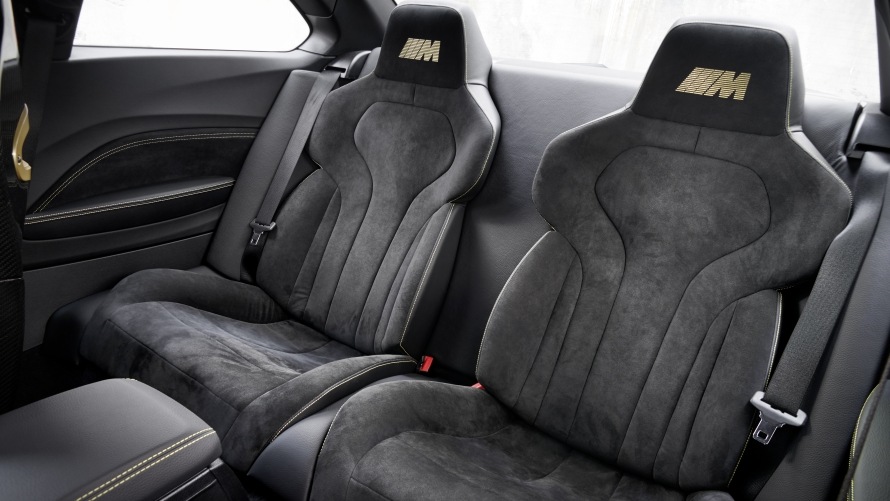 BMW M Performance Parts Concept M Performance lightweight rear seats