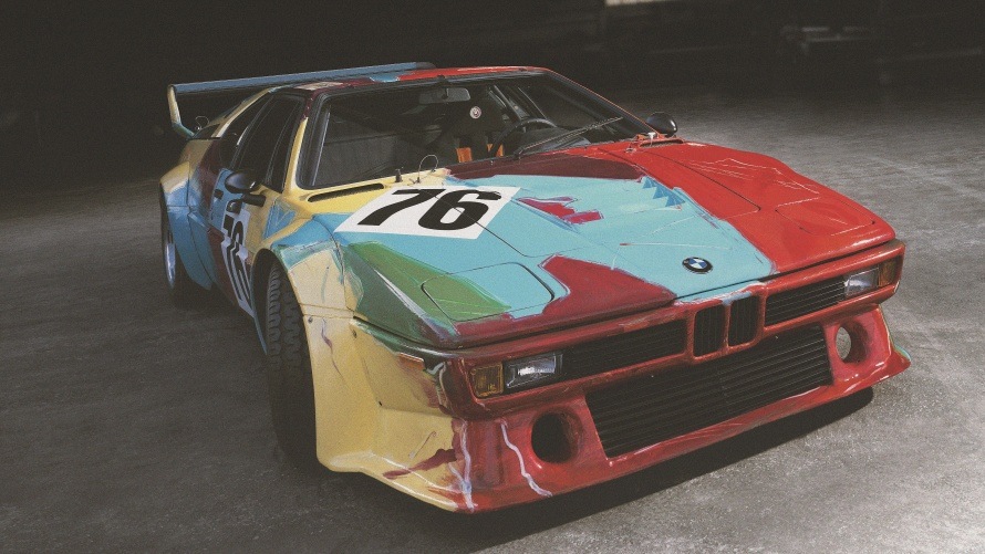 BMW M1 Art Car Front