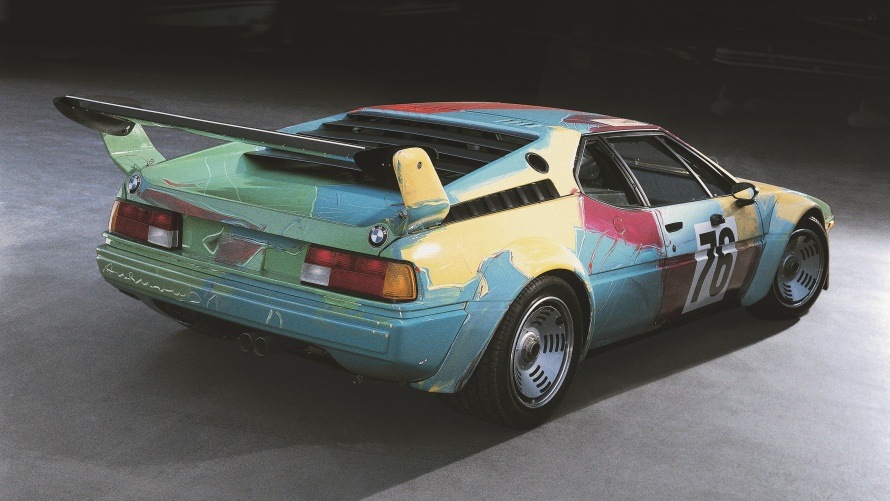 BMW M1 Art Car Heck