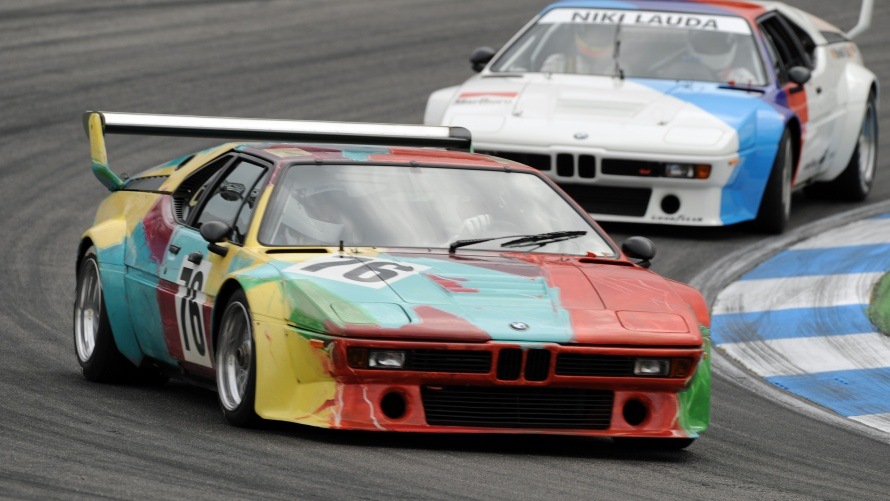BMW M1 Art Car im Renneinsatz