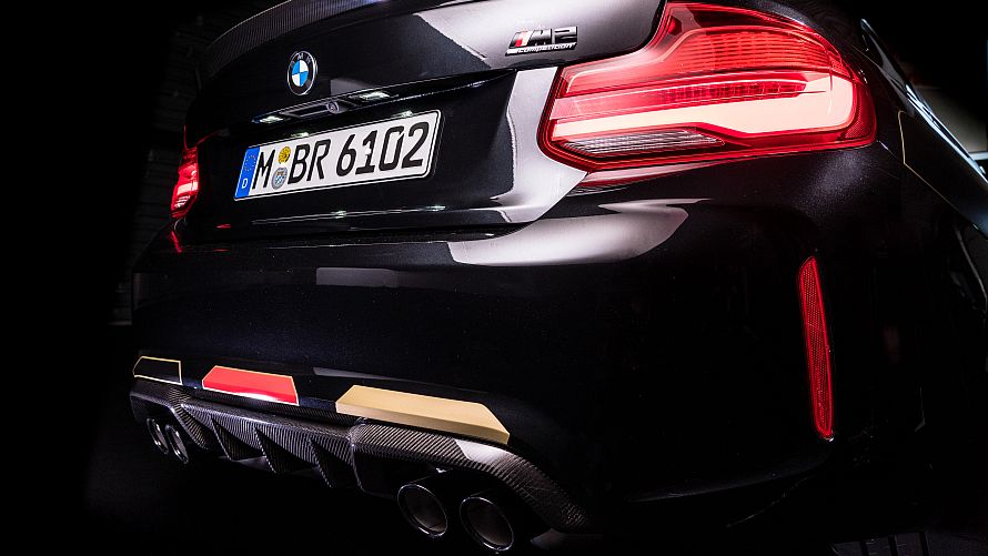 BMW M2 Competition im Deutschland-Design