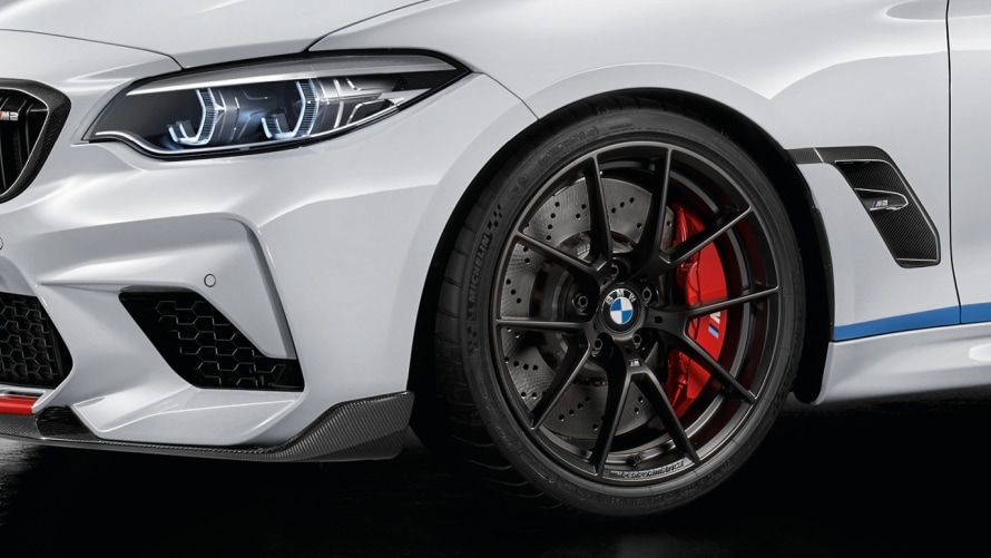 The BMW M2 Competition with BMW M Performance Parts