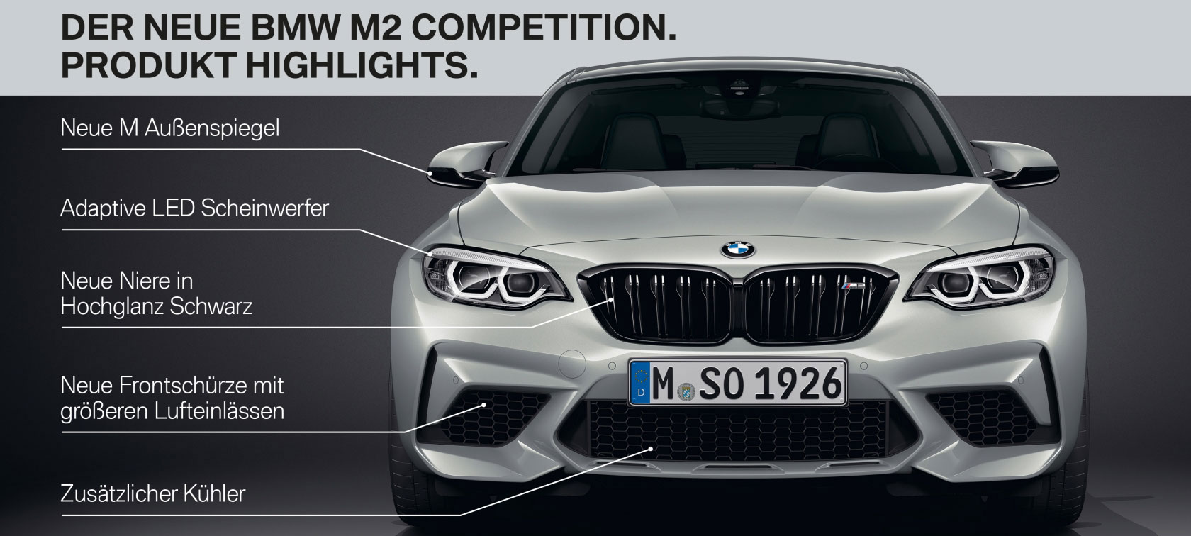 BMW M2 Competition Produkt Highlights