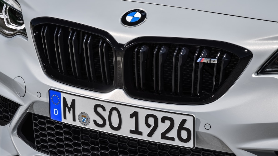 BMW M2 Competition Niere hochglanz Schwarz